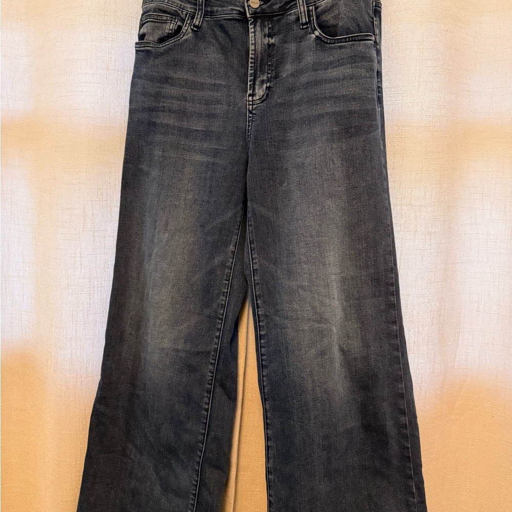 Women's Hint of Blu Dark Blue wide leg Jeans Size 30